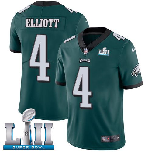 Men Philadelphia Eagles #4 Elliott Green Limited 2018 Super Bowl NFL Jerseys->women nfl jersey->Women Jersey